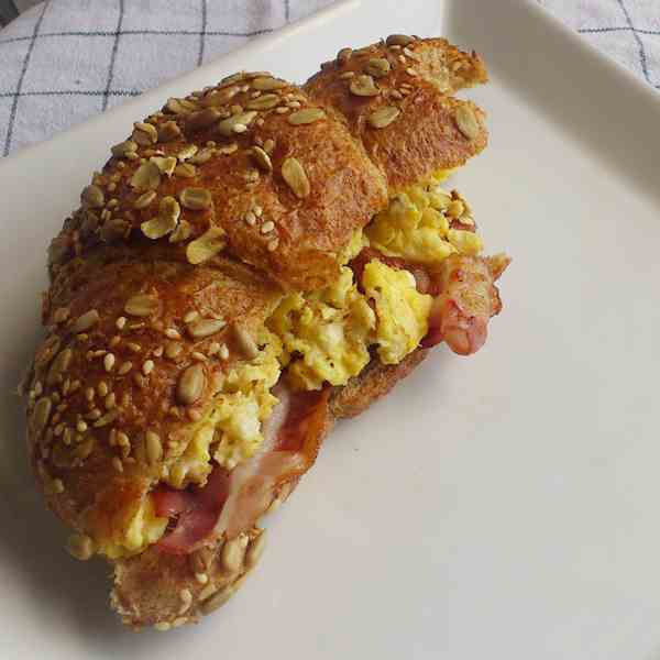 Bacon Cheese Croissant