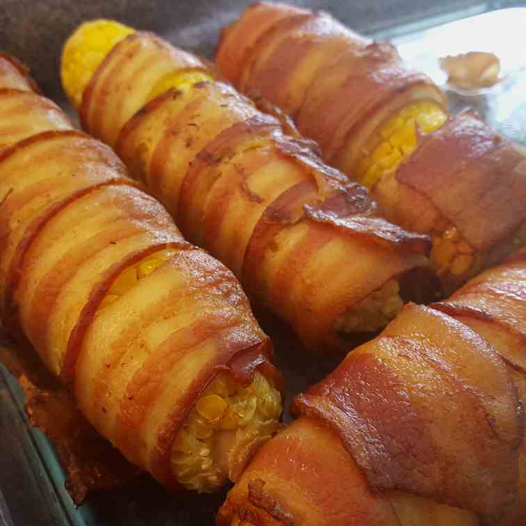 Bacon Wrapped Corn