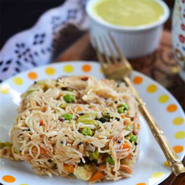 Vegetable Semiya Upma