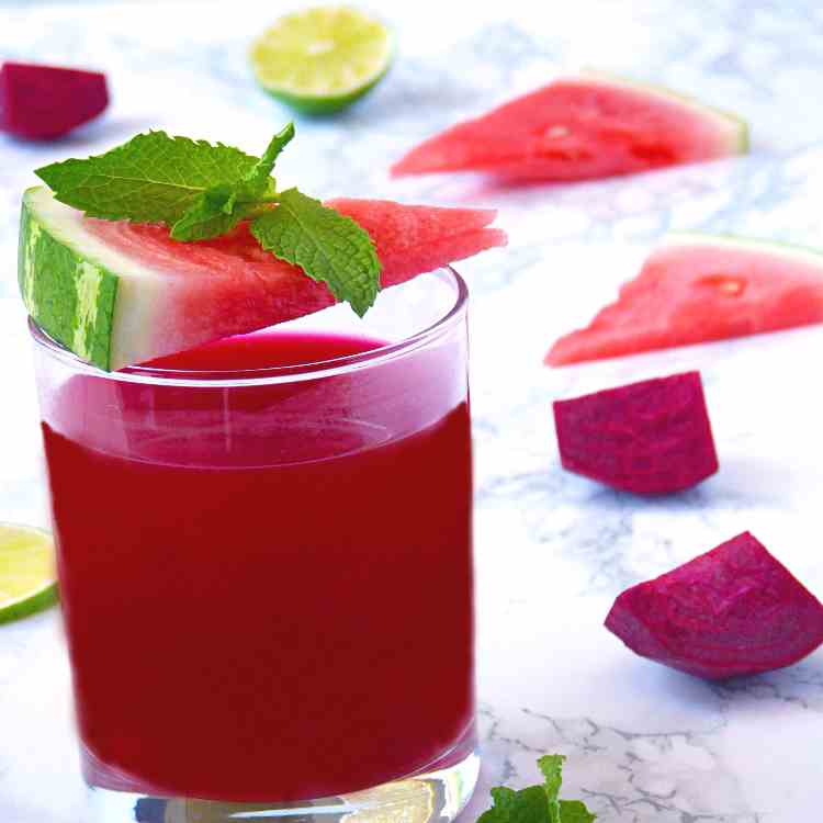 Watermelon Beet Energy Juice