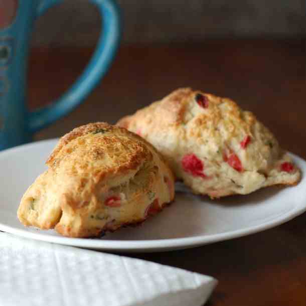 Strawberry Scones