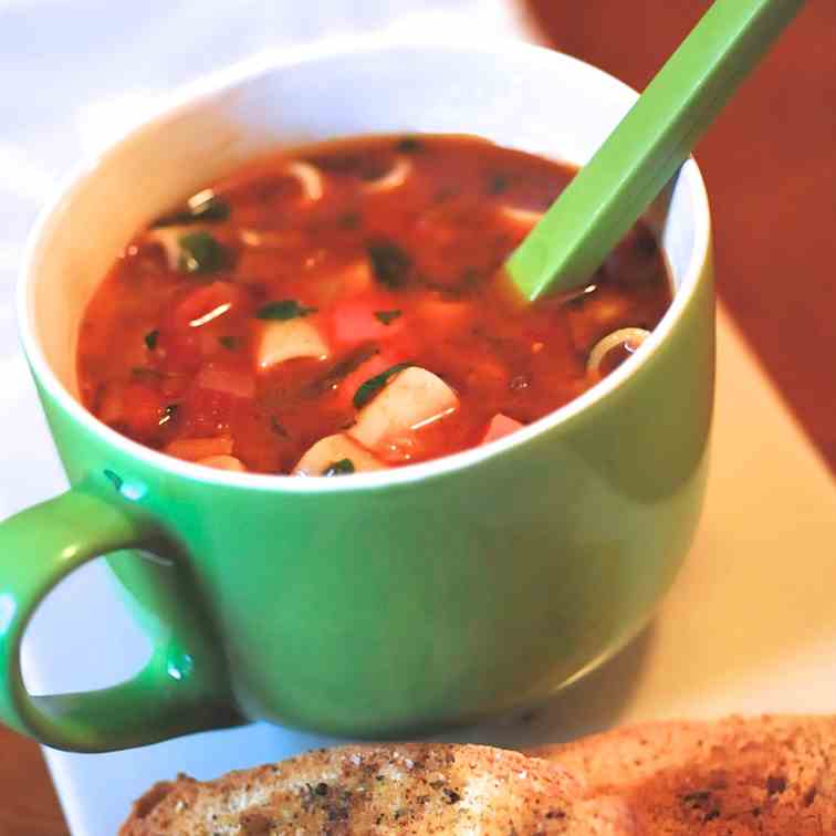 Spicy Minestrone Soup