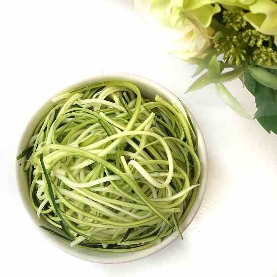 Healthy Zucchini Noodles