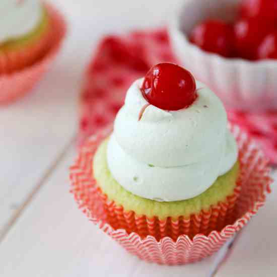 Pistachio Cupcakes