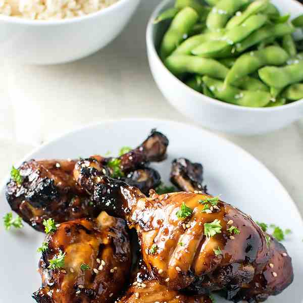 Sticky Honey Sriracha Drumsticks