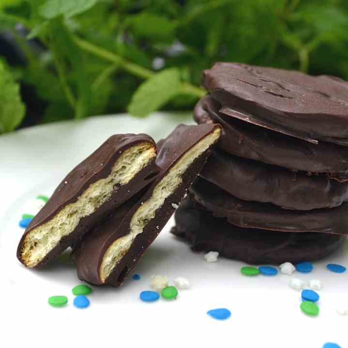 Copycat Thin Mint Cookies