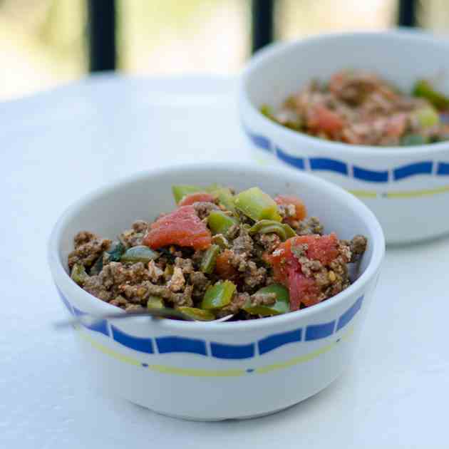 Simple Ground Beef Stir-Fry