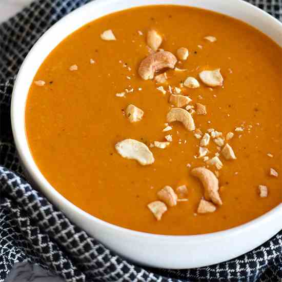 Paleo Curry Butternut Squash Soup