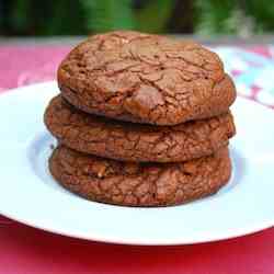 Triple Chocolate Mint Cookies