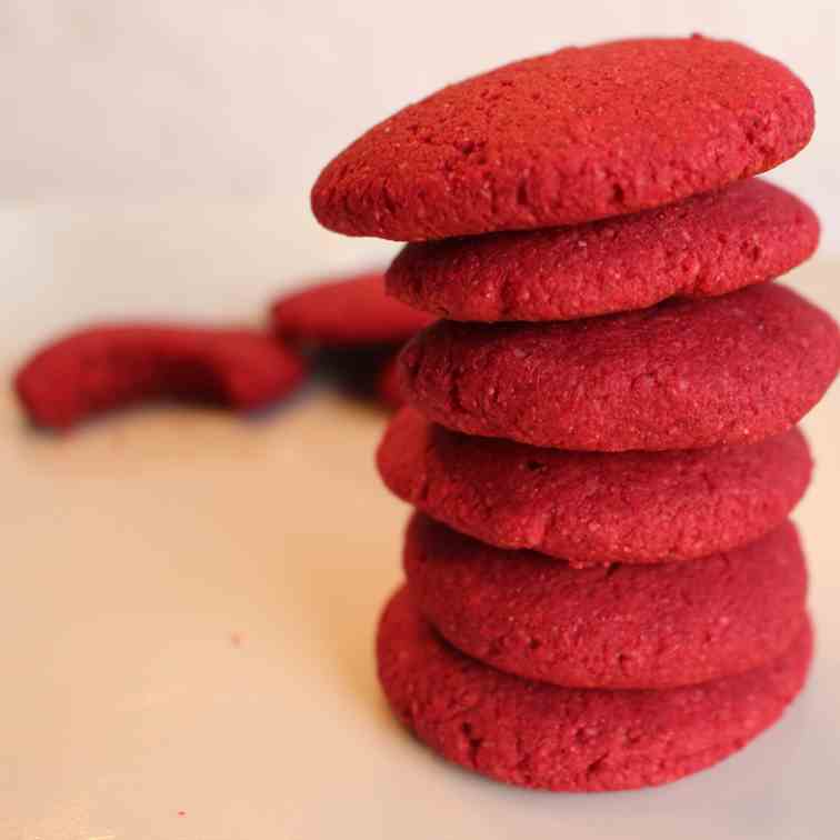 Paleo Beet Cookies