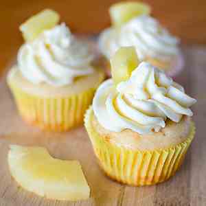 Pineapple Cupcakes