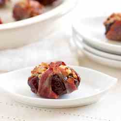 Bacon Wrapped Chorizo Stuffed Dates