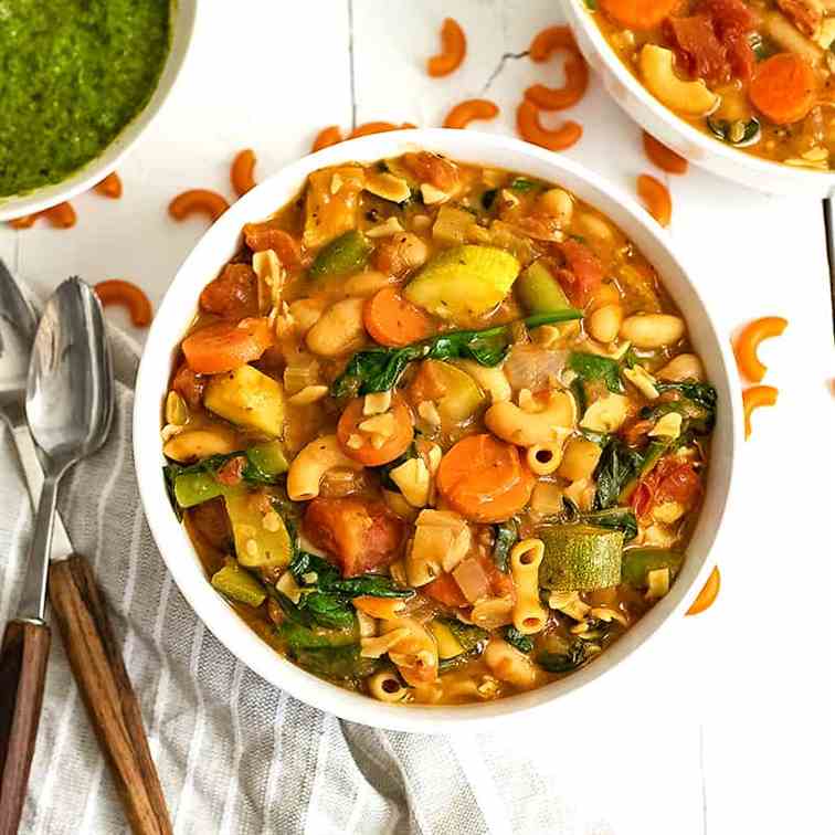 Vegan Minestrone Soup