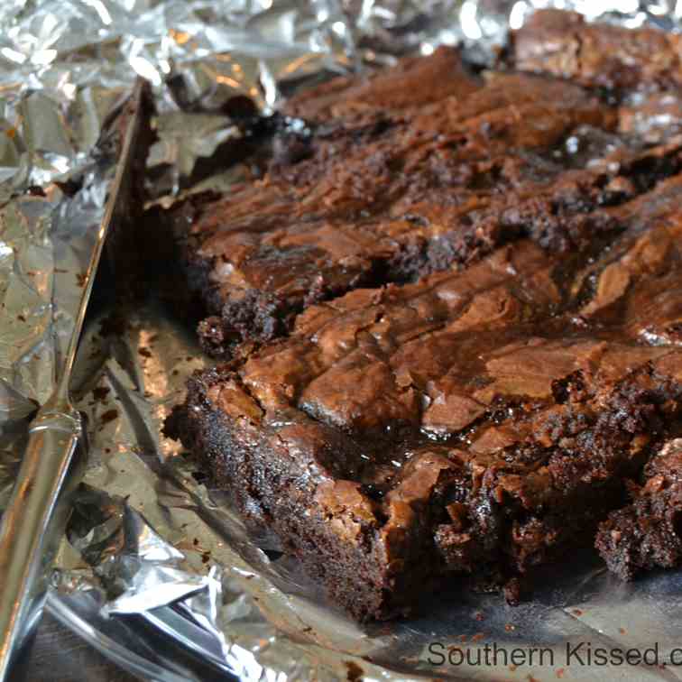 Chocolate and Dulce de Leche Brownies