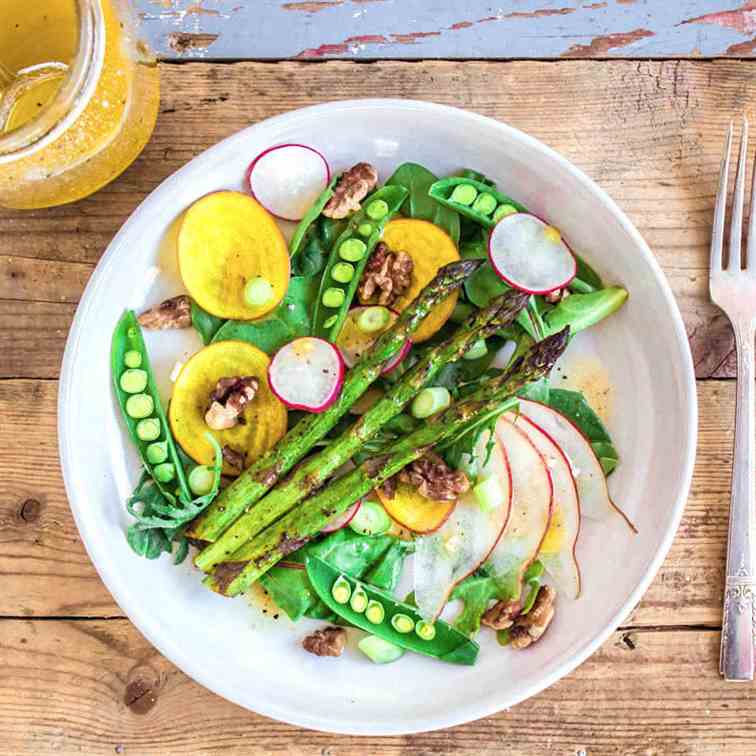 Spring Colours Salad (vegan - gluten-free)