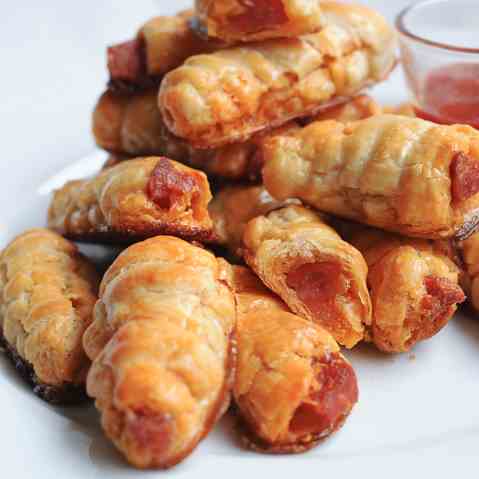 Chorizo Puff Pastry Bites