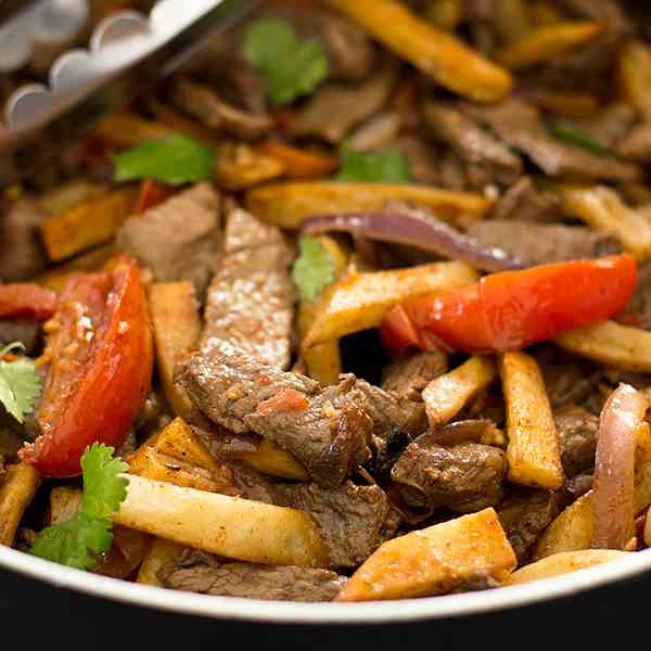 Lomo Saltado With Oven-baked Fries