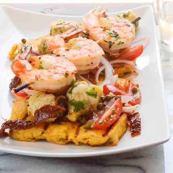 Italian-Style Grilled Shrimp 