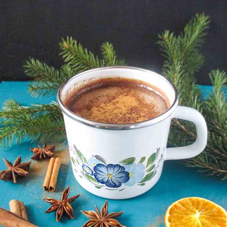 Chai hot chocolate