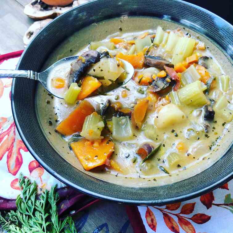 Hearty - Creamy Vegetable Stew