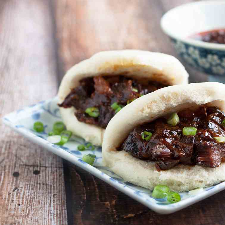 Char Siu Bao (Steamed BBQ Pork Buns)