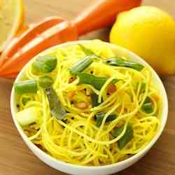 Lemony Rice noodles