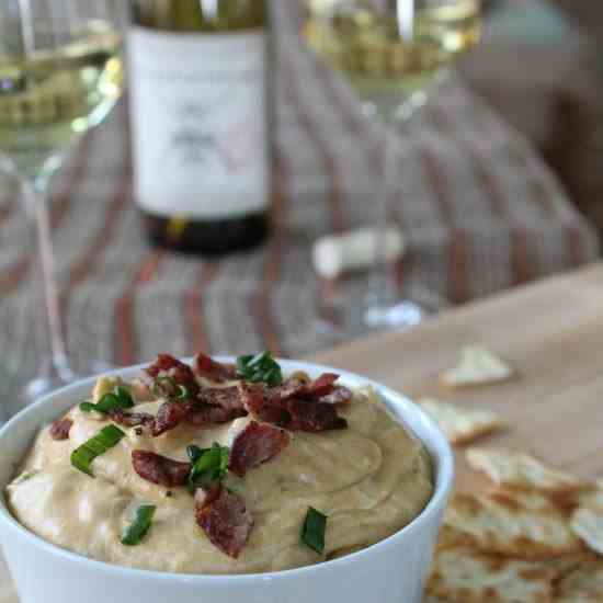 Pumpkin and Bacon Dip Appetizer