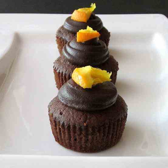 Rich Chocolate Orange Cupcakes