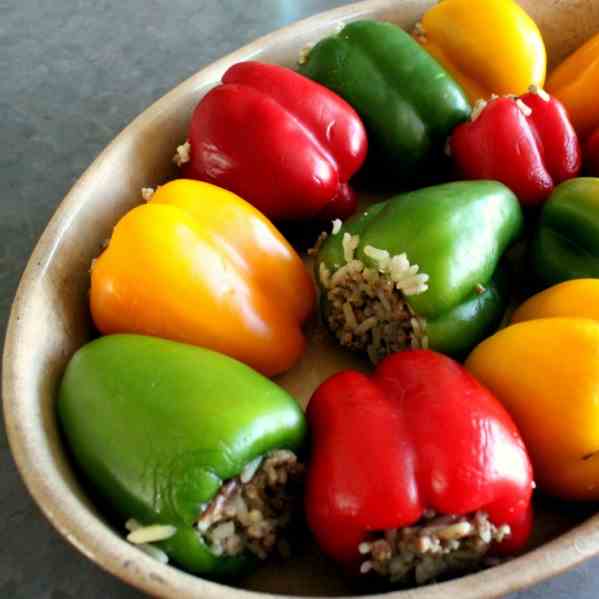 Stuffed Mini Capsicum