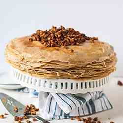 Baklava Crepe Cake