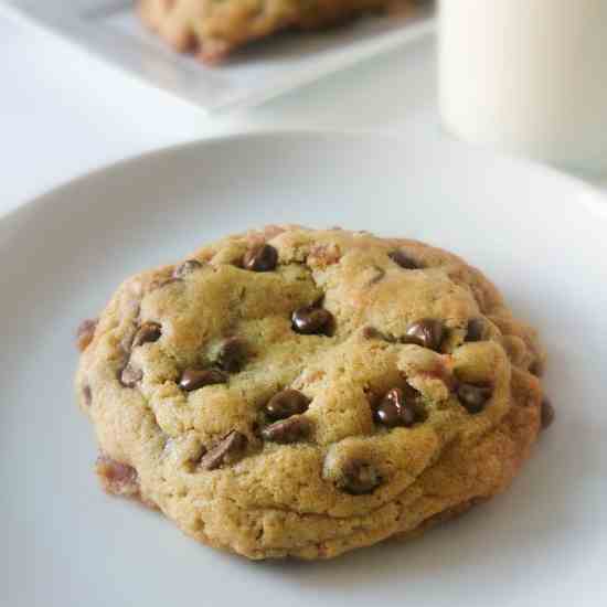 Bacon Caramel Chocolate Chip Cookies