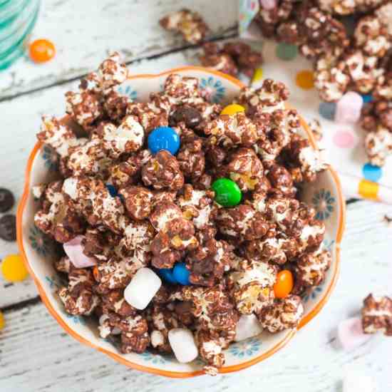 Chocolate Covered Popcorn