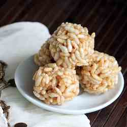 Maple Puffed Rice Snack