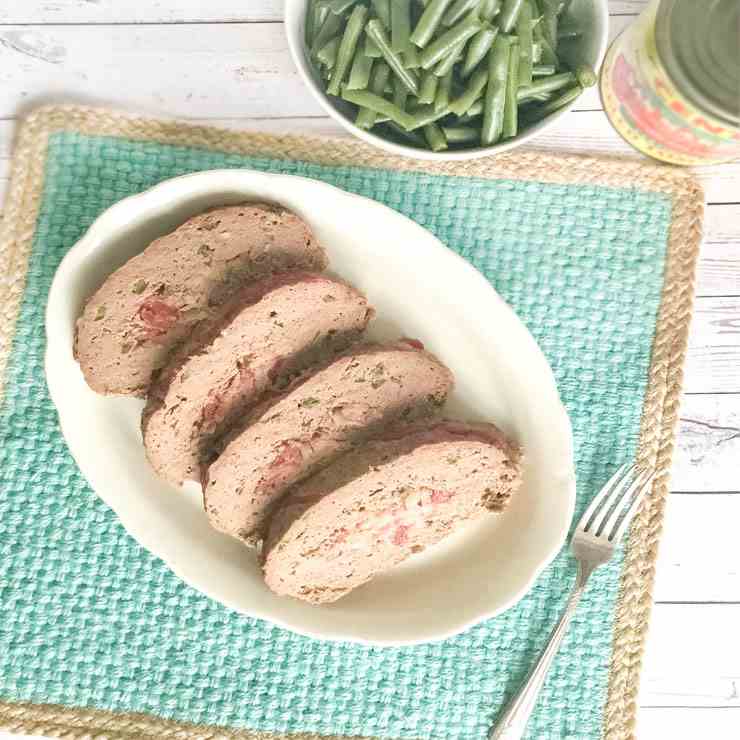Meatloaf with Tomatoes - Sauerkraut