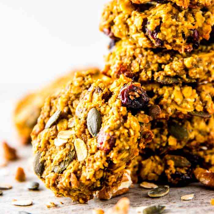 Pumpkin Breakfast Cookies