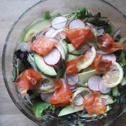 Gravlax Salad