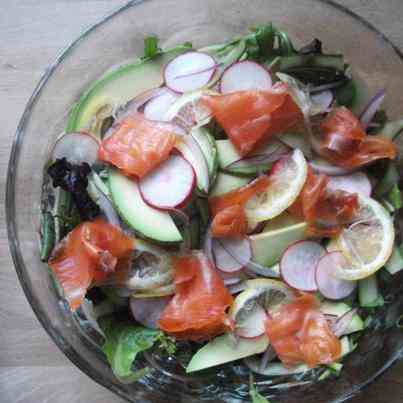 Gravlax Salad