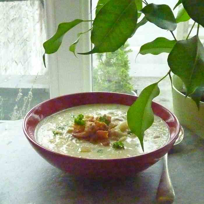 Smoked Haddock & Leek Chowder