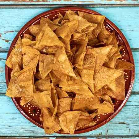 Homemade Corn Tortilla Chips