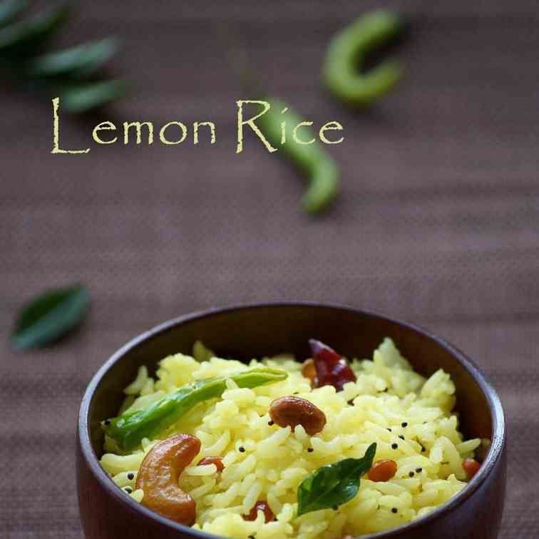 South Indian Lemon Rice Recipe