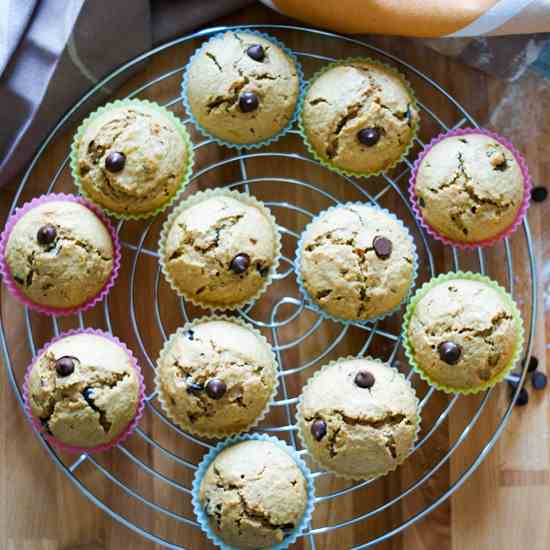 Dark Chocolate Orange Muffins 