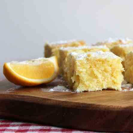 Lemon and Coconut Brownies