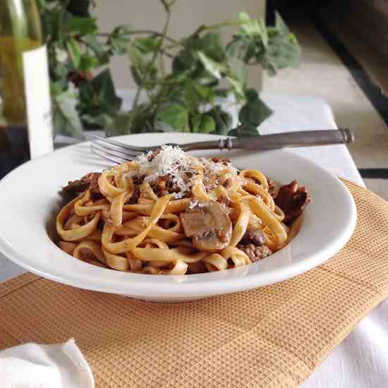 Meaty Mushroom Ragu