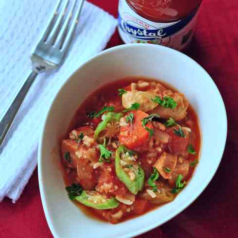 Slow cooker gumbo soup