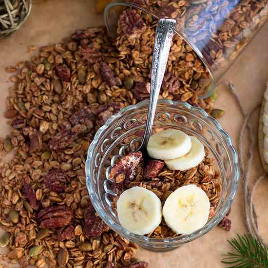 Gingerbread Granola