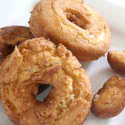 Old-fashioned sour cream donuts 