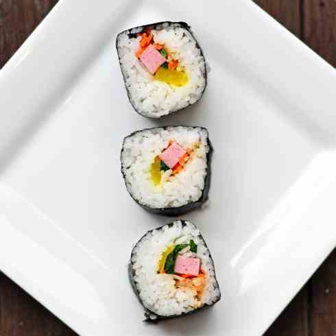 Sushi for and by kids