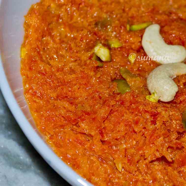 Gajar Ka Halwa: a carrot dessert