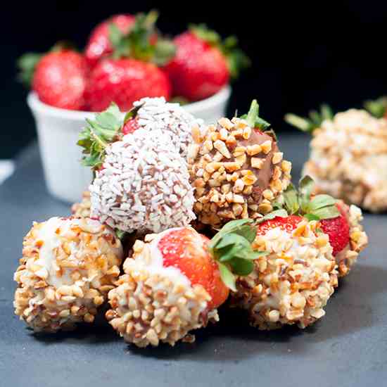 Hazelnut - Chocolate Strawberries