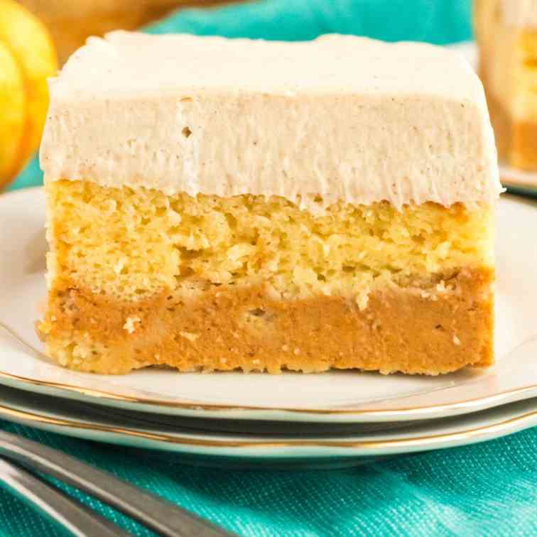 Pumpkin Magic Cake